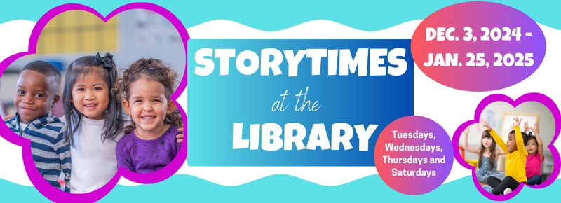 Storytimes at the Library