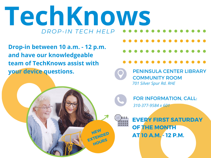 TechKnows - Drop-in Technology Help